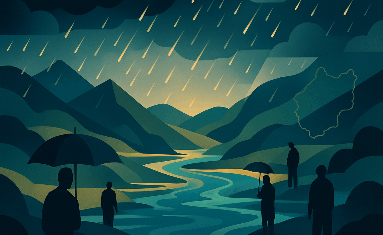 Κακοκαιρία: Πάνω από 400 χιλιοστά βροχής έπεσαν στα ορεινά της Ηπείρου