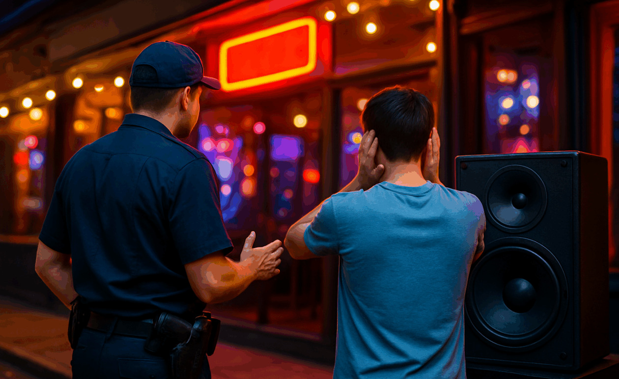 Σύλληψη τριών ατόμων στη Ζάκυνθο για ηχορύπανση σε καταστήματα