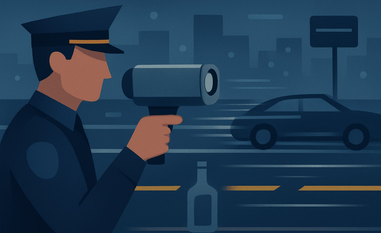 Συνελήφθη οδηγός με 230 χλμ/ώρα στην Αθηνών-Λαμίας υπό την επήρεια αλκοόλ