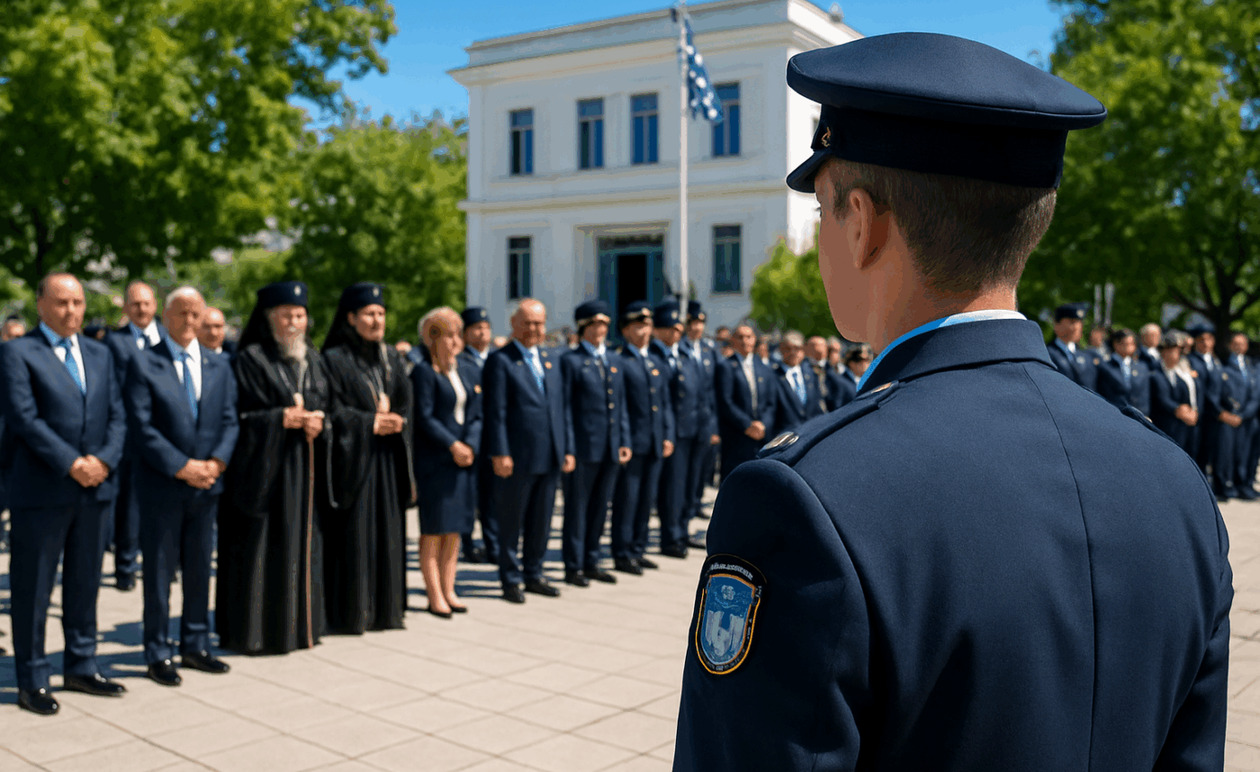 Ο εορτασμός του προστάτη της ΕΛ.ΑΣ. στην Κοζάνη