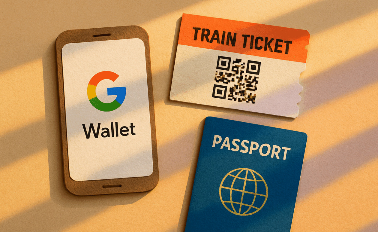 Google Wallet: Πώς να προσθέσετε τα εισιτήρια τρένου στο κινητό σας