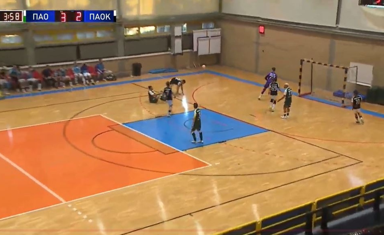 Παναθηναϊκός Futsal: Ισοπαλία 3-3 Με ΠΑΟΚ Μετά από 19 Αμφισβητούμενα Δευτερόλεπτα