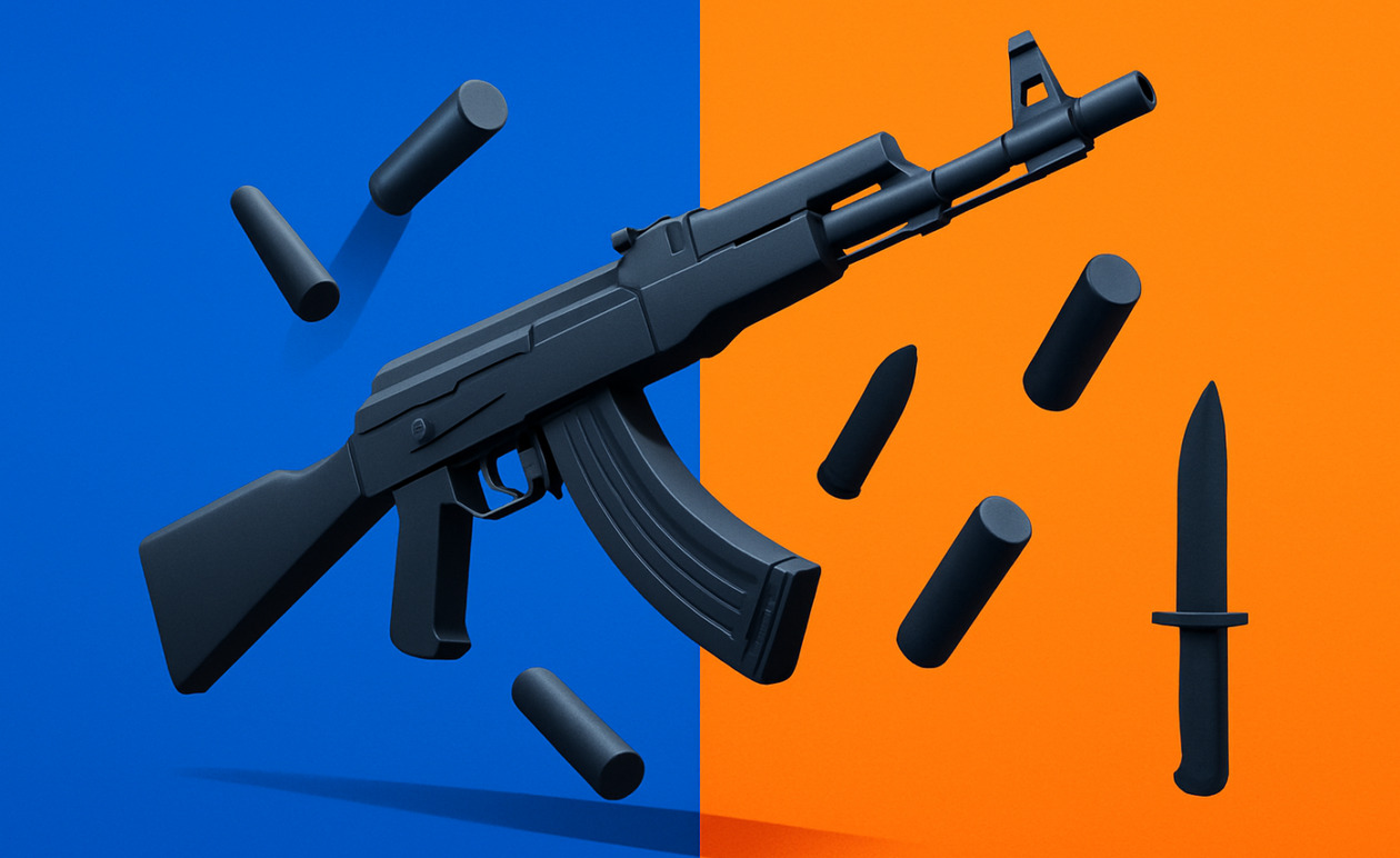 Ηράκλειο: Συνελήφθη 28χρονος για κατοχή πολεμικού τυφεκίου Kalashnikov