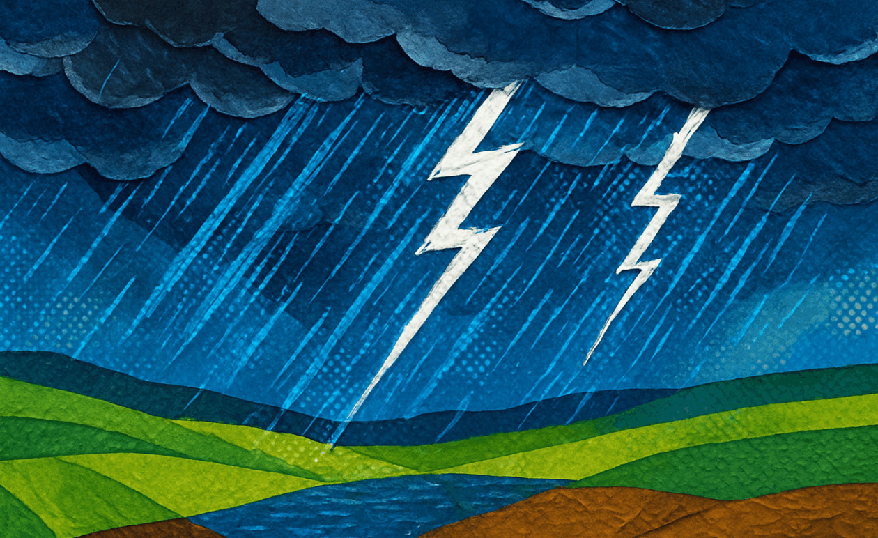 Έκτακτο δελτίο ΕΜΥ: Ισχυρές βροχές και καταιγίδες μεγάλης διάρκειας έρχονται