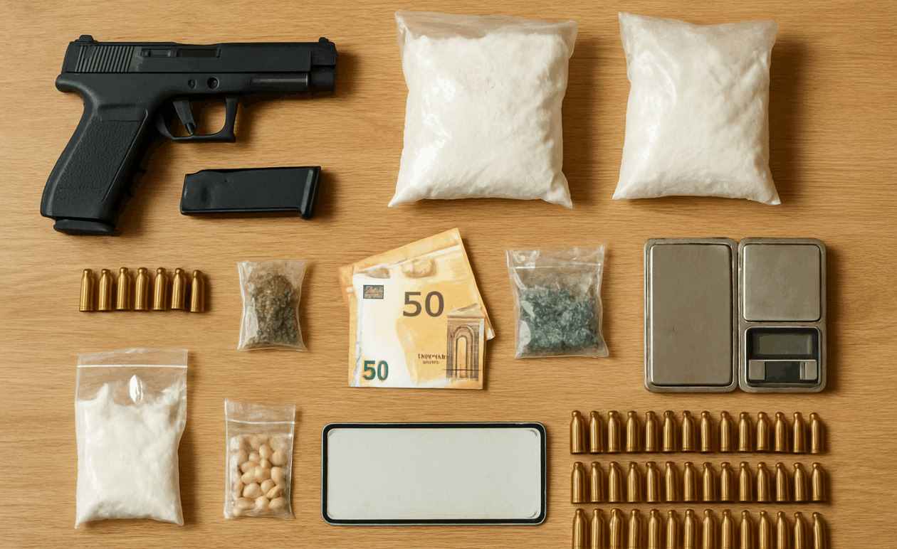 Δύο συλλήψεις σε υπόθεση διακίνησης ναρκωτικών στον Άγιο Παντελεήμονα