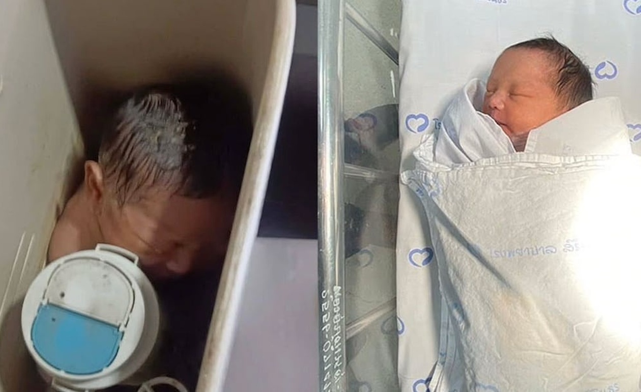 Καθαρίστρια βρήκε ζωντανό νεογέννητο μωρό μέσα στο καζανάκι τουαλέτας