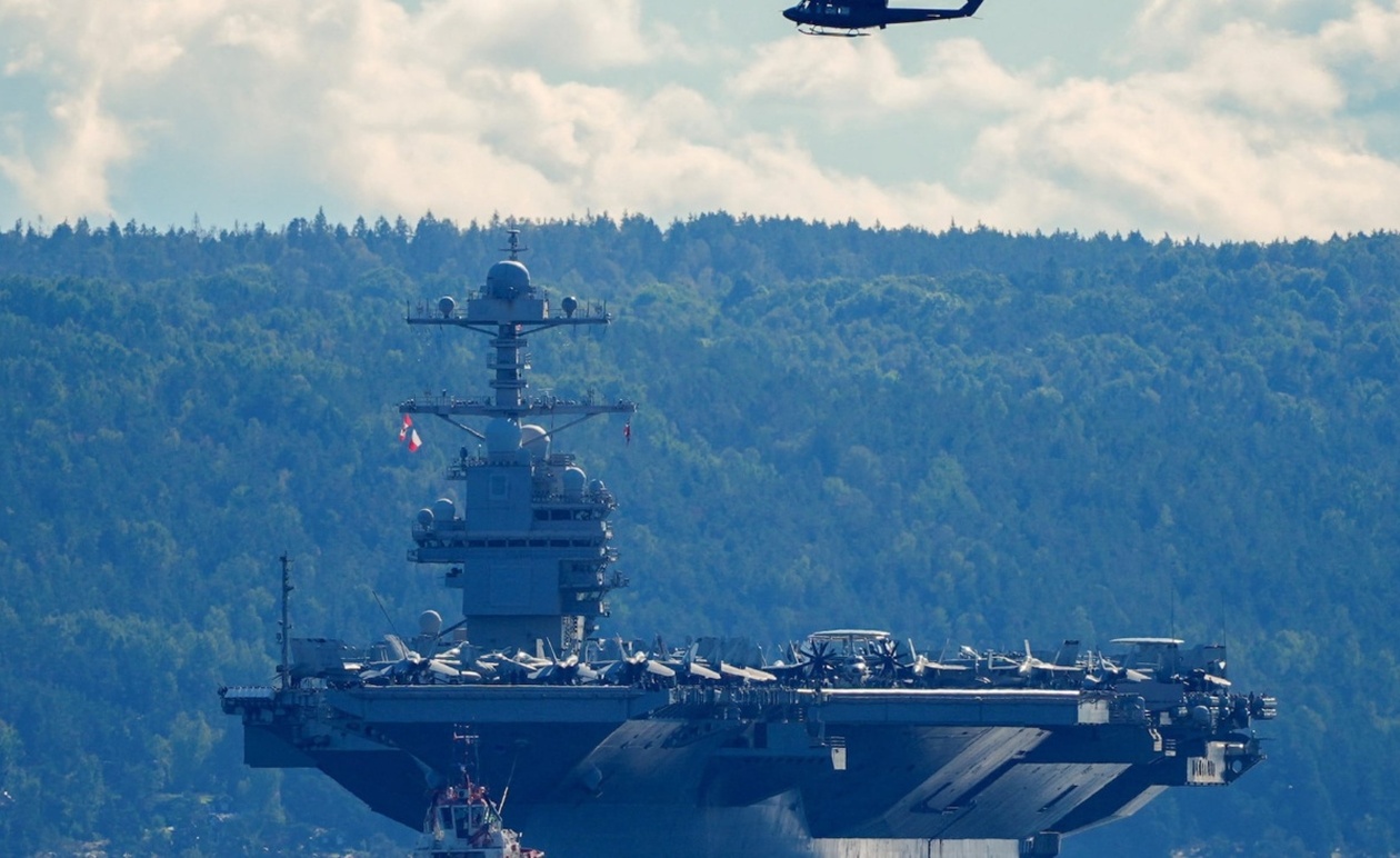 Ένα αμερικανικό αεροπλανοφόρο εισήλθε στην περιοχή της Λατινικής Αμερικής
