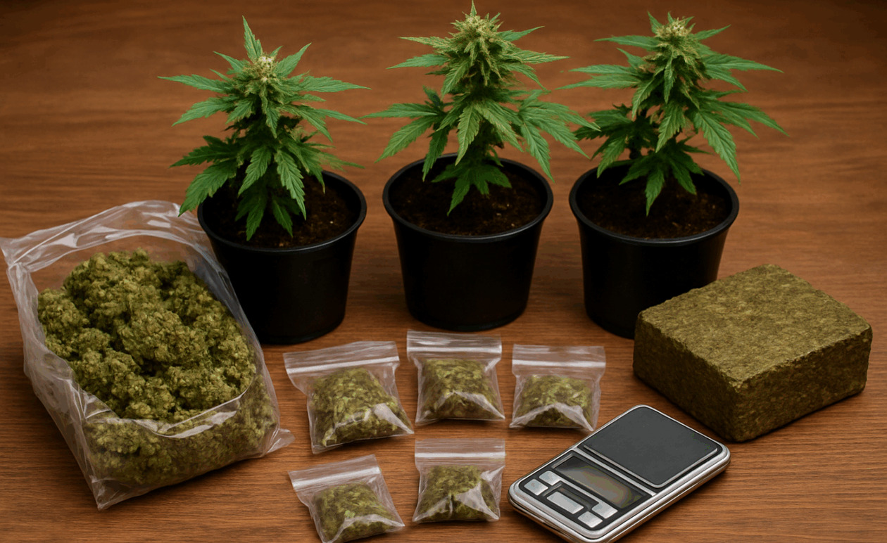 Συλλήψεις σε Πέλλα για κατοχή κάνναβης άνω του ενός κιλού