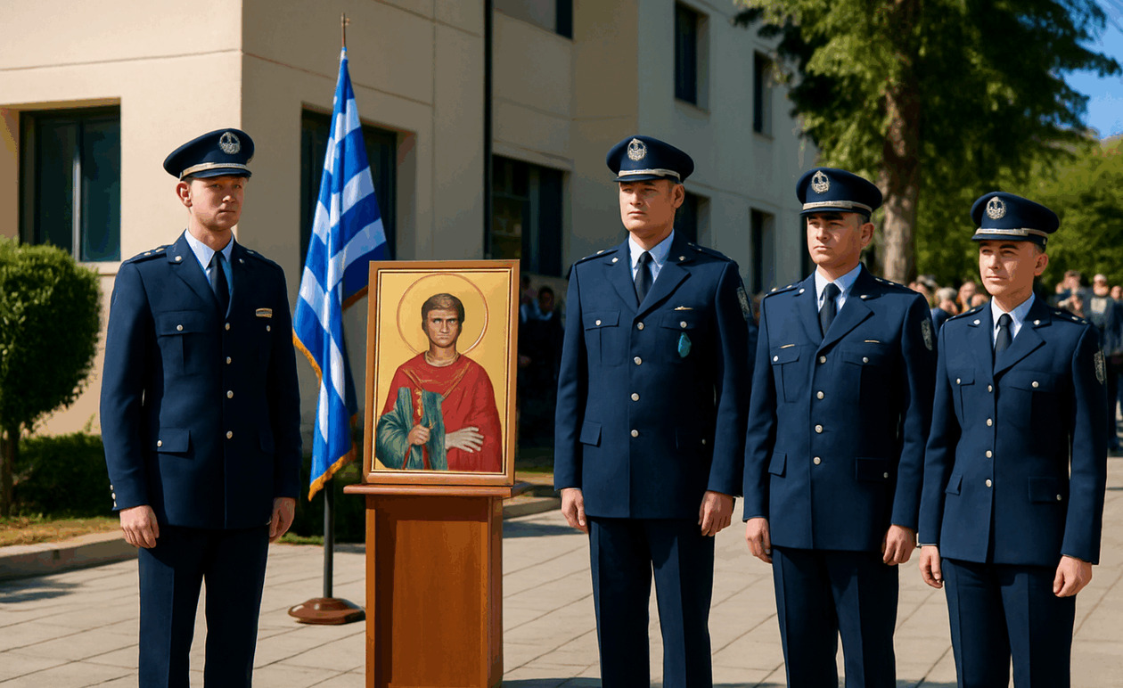 Ο εορτασμός της ημέρας της αστυνομίας στην Πελοπόννησο