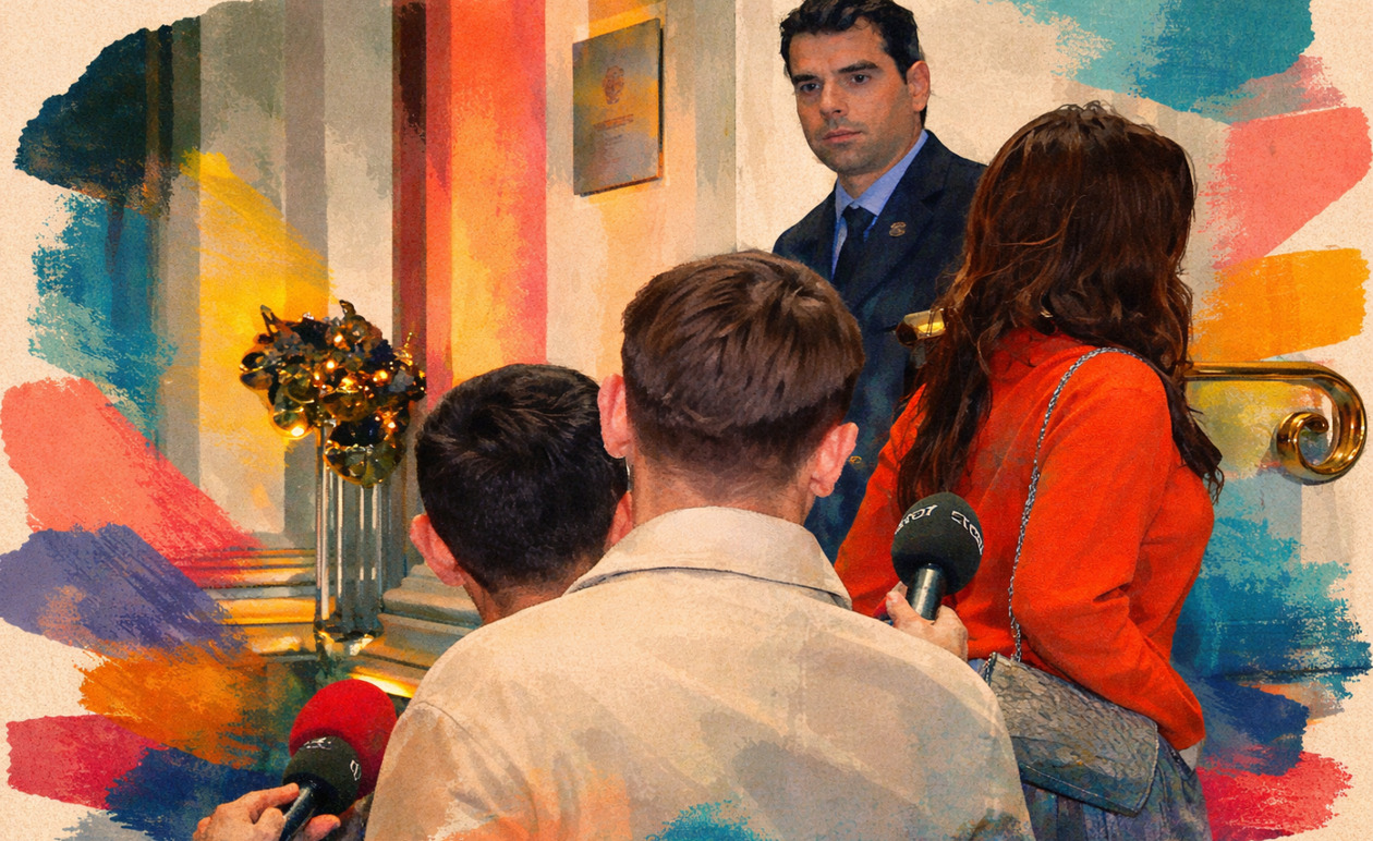 Δήμητρα Ματσούκα: Η βιαστική αποχώρηση από το pre-Christmas party και η ερώτηση για τον ΚΟΚ