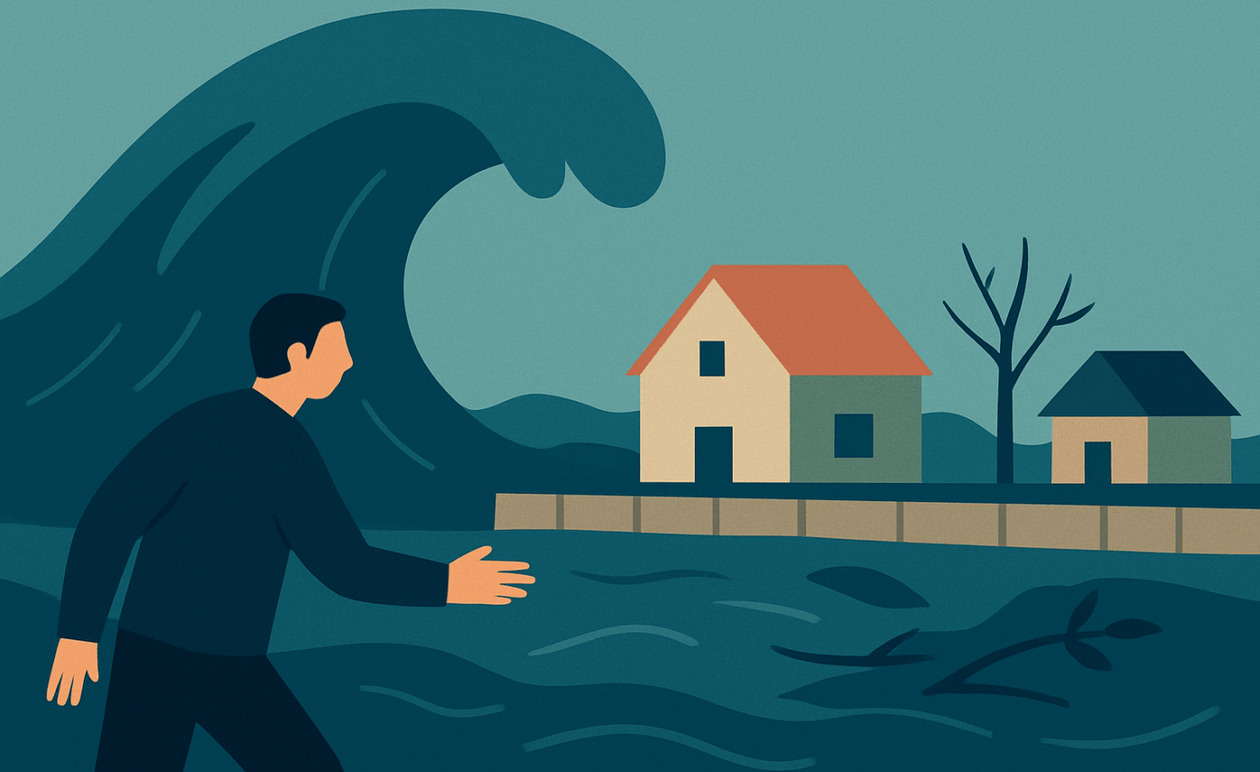 Αλιάκμονας: Υπερχείλιση στο Νεστόριο Καστοριάς λόγω κακοκαιρίας