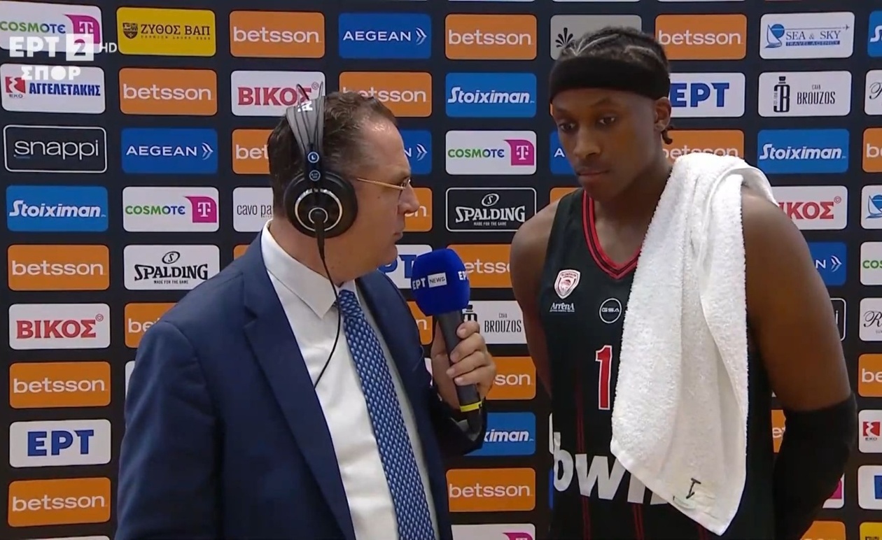 Οι δηλώσεις του MVP Φρανκ Νιλικίνα μετά τον αγώνα στη Μύκονο