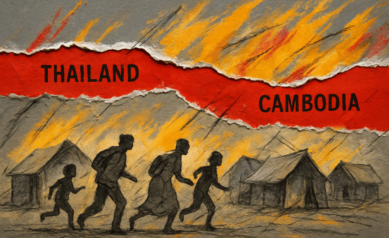 Καμπότζη: Χιλιάδες εκτοπισμένοι αντιμετωπίζουν ελλείψεις εν μέσω συγκρούσεων στα σύνορα