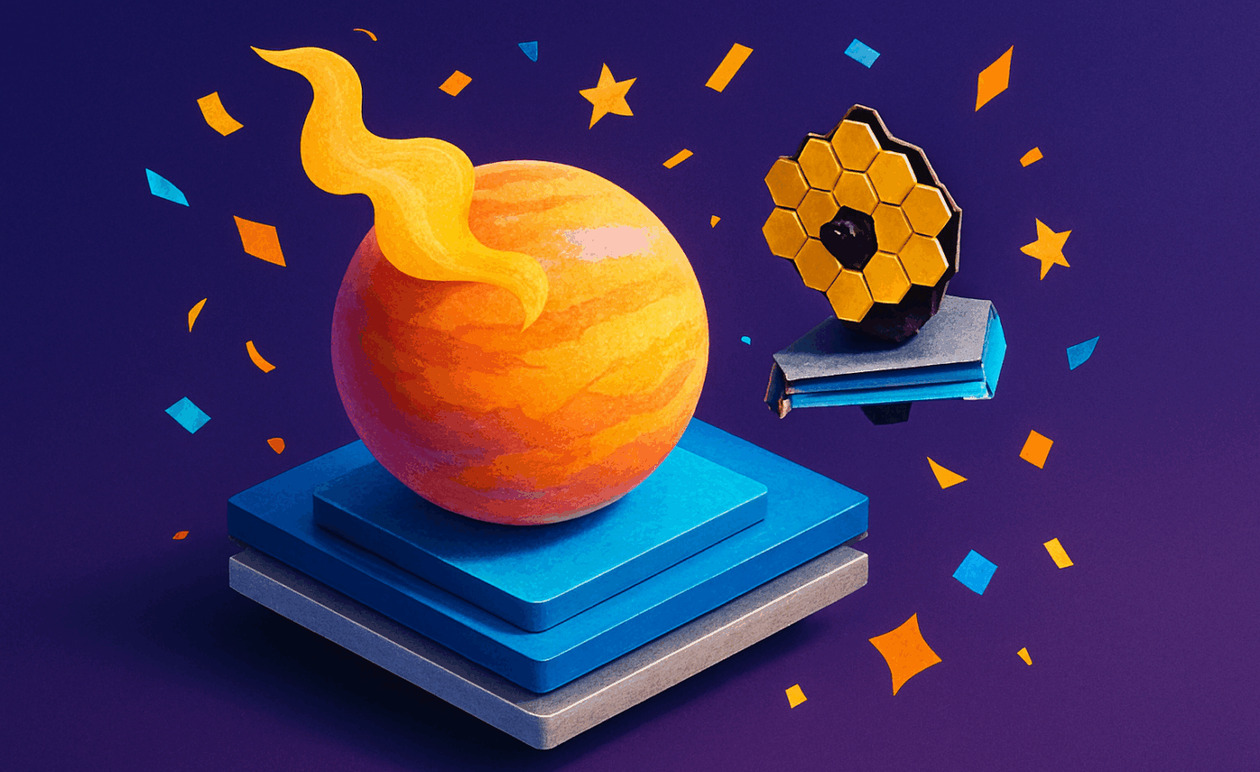 James Webb: Νέα ανακάλυψη σύννεφου ηλίου από έναν «υπερ-αφράτο» εξωπλανήτη