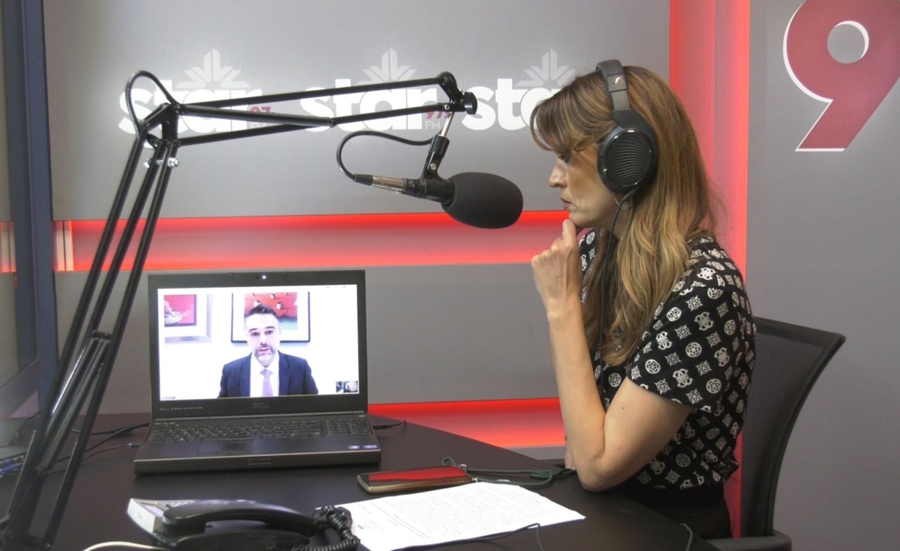 Ο ανεξάρτητος βουλευτής Γιάννης Σαρακιώτης στον STARFM