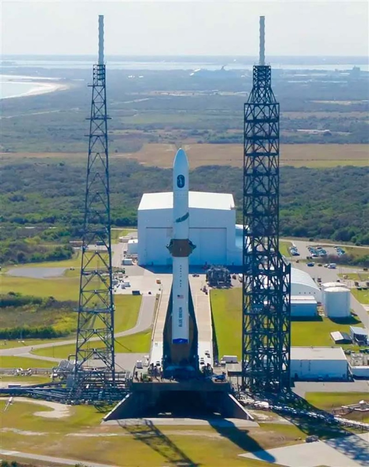 Προεπισκόπηση της εκτόξευσης του πυραύλου New Glenn της Blue Origin