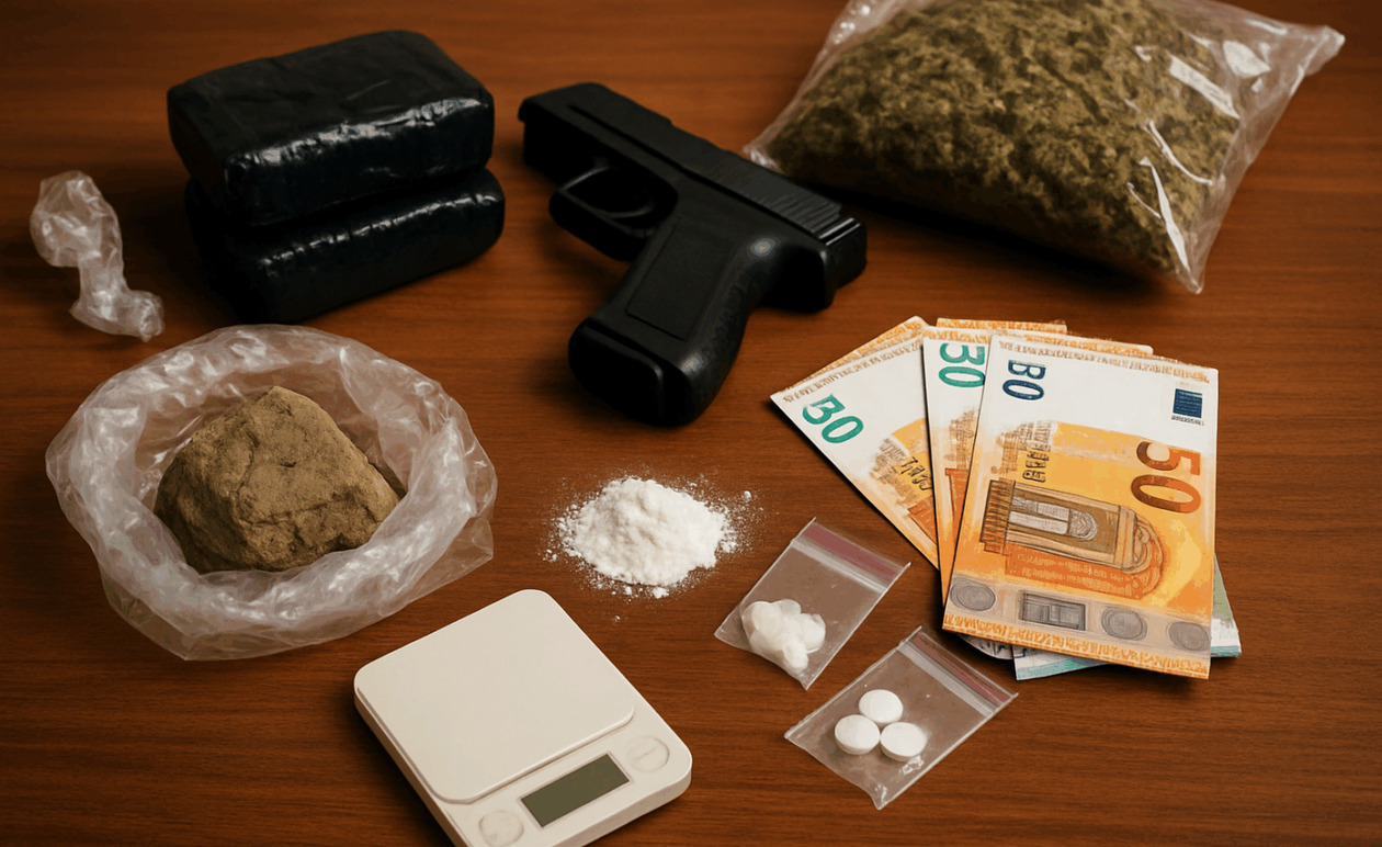 Μια επιχείρηση εξάρθρωσε συμμορία ναρκωτικών στη Θήβα