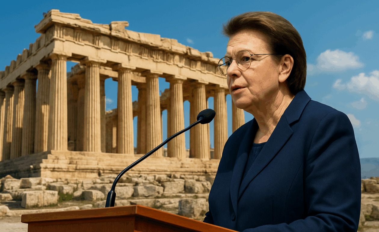 Η Μενδώνη καλεί σε στήριξη για την επανένωση των Γλυπτών του Παρθενώνα