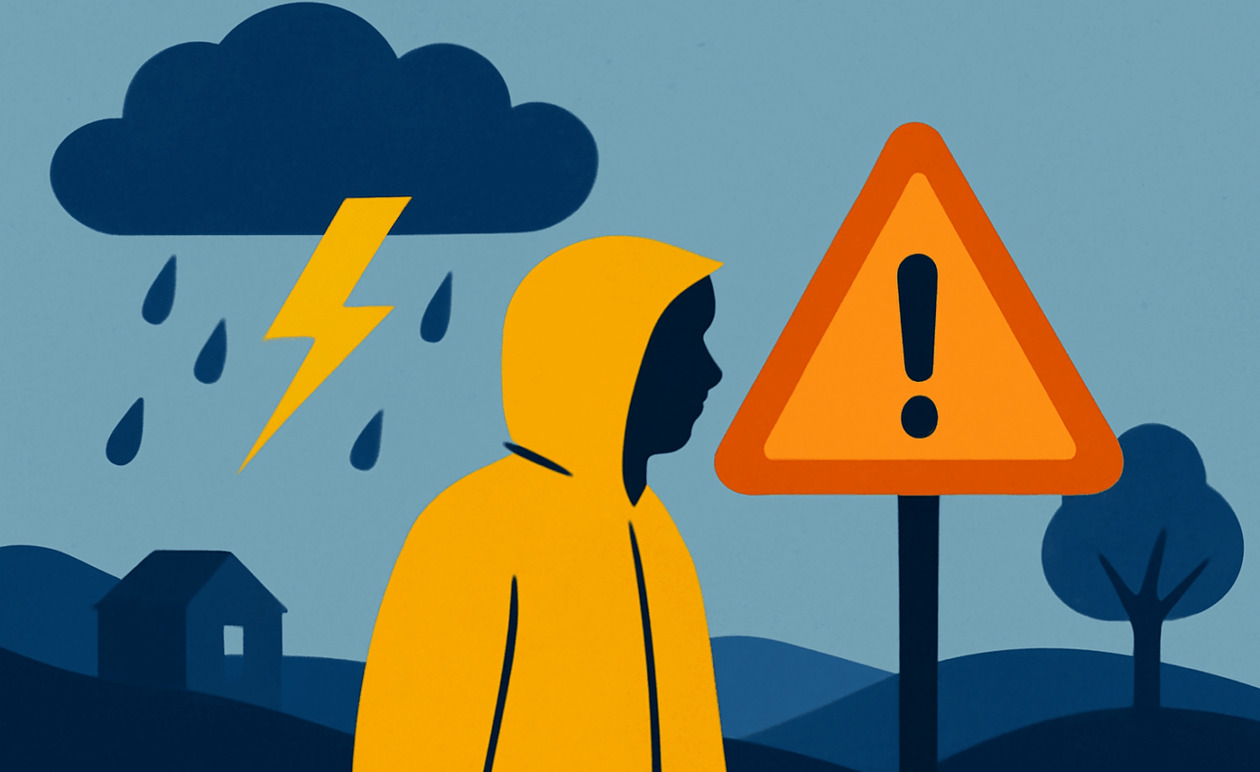 Πολιτική Προστασία: Συστάσεις ενόψει επιδείνωσης του καιρού σε δυτική Ελλάδα