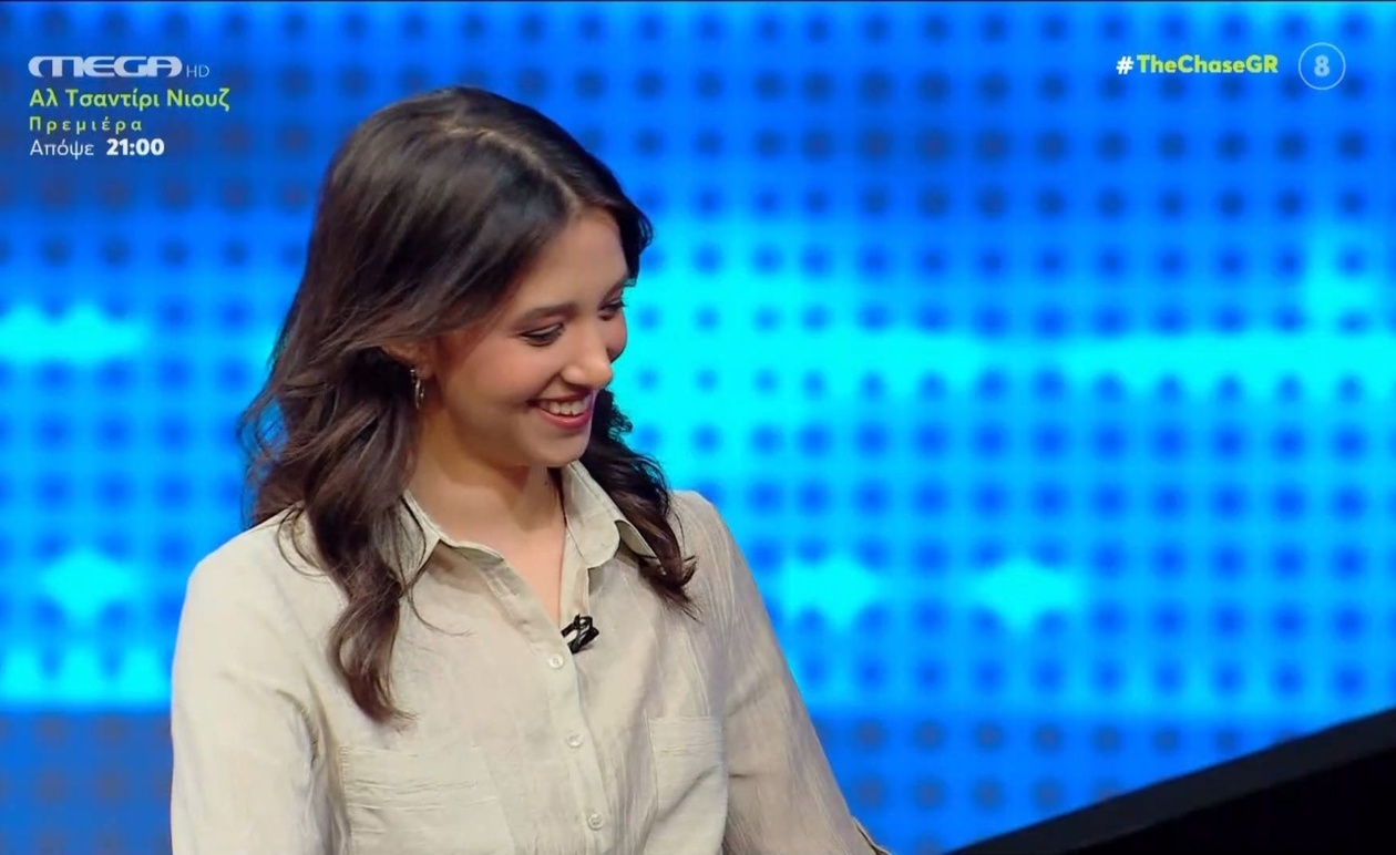 Η Μυρτώ προκρίθηκε στον τελικό μετά από εντυπωσιακό γύρο στο The Chase