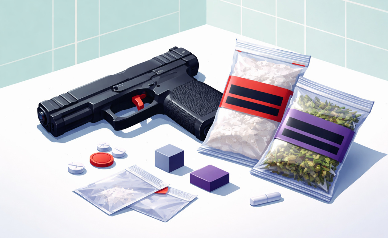 Ημαθία: Δύο συλλήψεις για ηρωίνη, κάνναβη και πιστόλι «ρέπλικα»