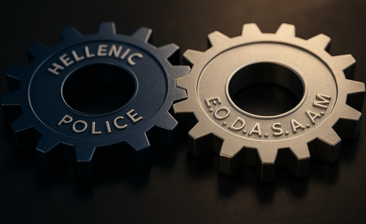 Ελληνική Αστυνομία: Υπογράφηκε μνημόνιο συνεργασίας με τον ΕΟΔΑΣΑΑΜ για την ασφάλεια των μεταφορών