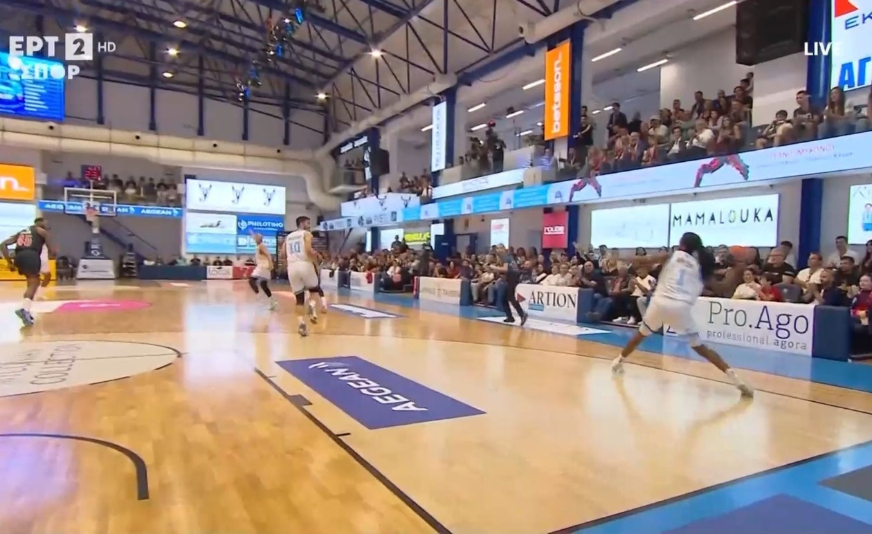 Μια εντυπωσιακή κλεψιά, πάσα ολόκληρου γηπέδου από τον άσο της Μυκόνου