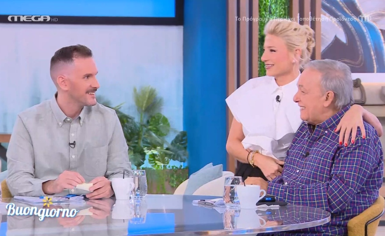Ο Ανδρέας Μικρούτσικος επέστρεψε στην εκπομπή Buongiorno