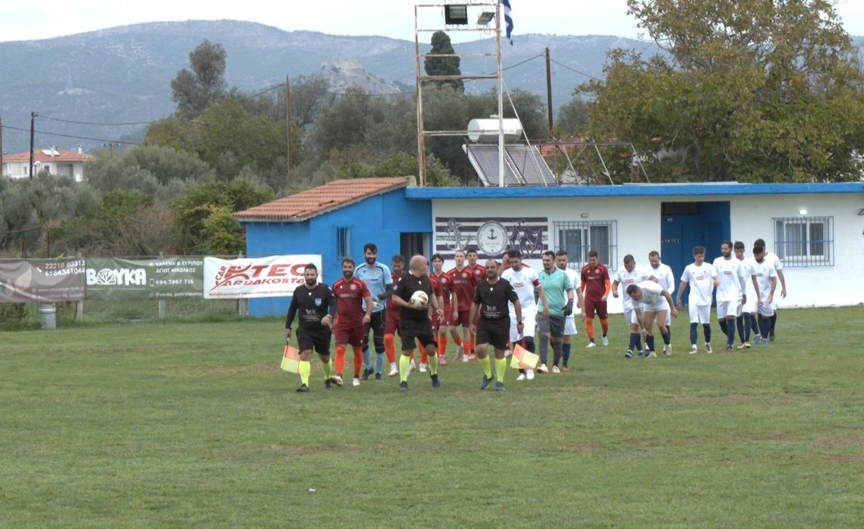 Ο Δύστος νίκησε εκτός έδρας 1-0 τον Ευβοϊκό
