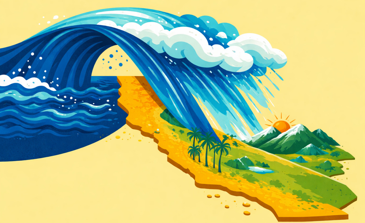 Καλιφόρνια: Νέες βροχοπτώσεις απειλούν εκατομμύρια ταξιδιώτες μετά το χριστουγεννιάτικο «χτύπημα» του καιρού