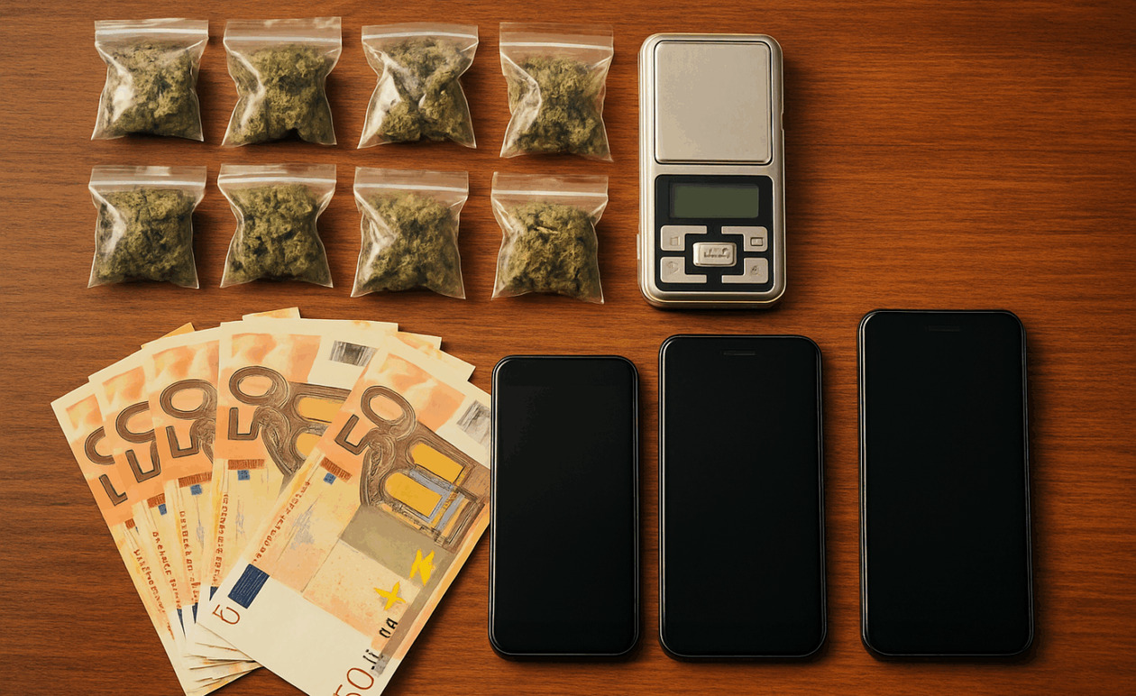 Στη Λάρισα συνελήφθησαν δύο αλλοδαποί για παράβαση ναρκωτικών