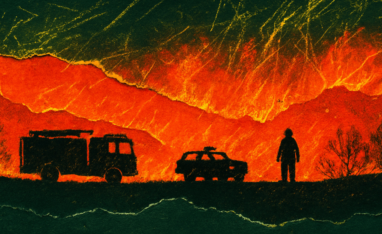 Αυστραλός πυροσβέστης έχασε τη ζωή του καθώς οι δασικές πυρκαγιές καταστρέφουν σπίτια σε δύο πολιτείες