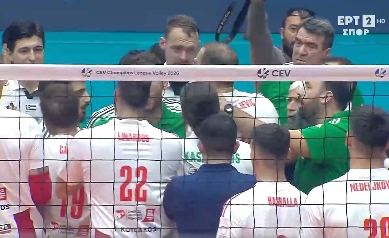 Ολυμπιακός — Παναθηναϊκός: Σύγκρουση μετά το τέλος του αγώνα