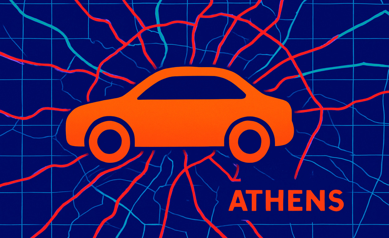 Κίνηση στους δρόμους: Στο «κόκκινο» ο Κηφισός και η Κηφισίας με ουρές χιλιομέτρων