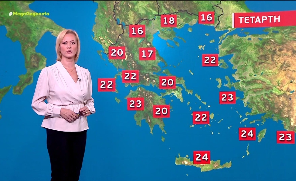 Τετάρτη με μεταβλητό/άστατο καιρό: προβλέπονται βροχές και σποραδικές καταιγίδες