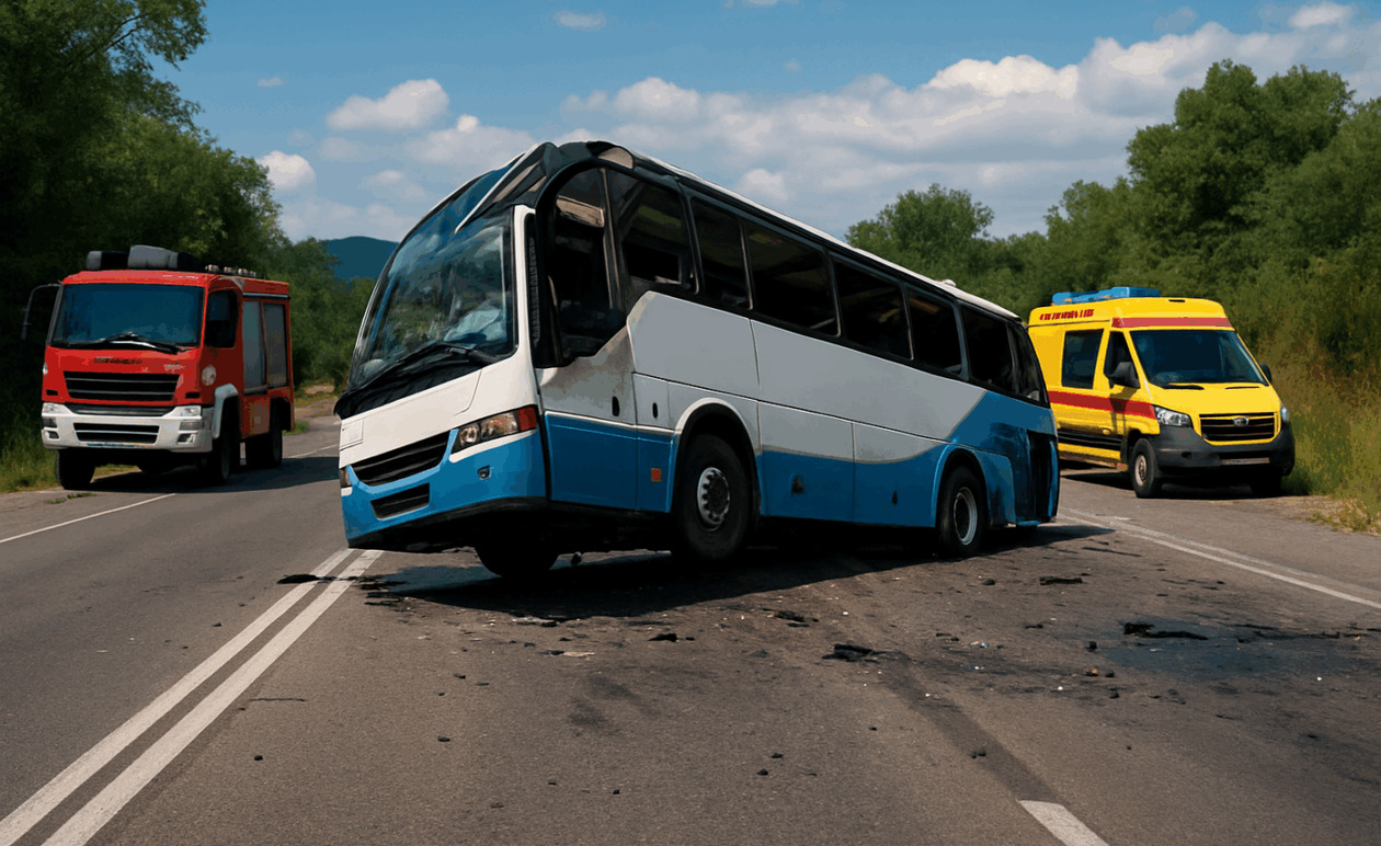 Ανατροπή Λεωφορείου στον Ριζόμυλο: Πώς 30 Γυναίκες Γλίτωσαν τα Χειρότερα