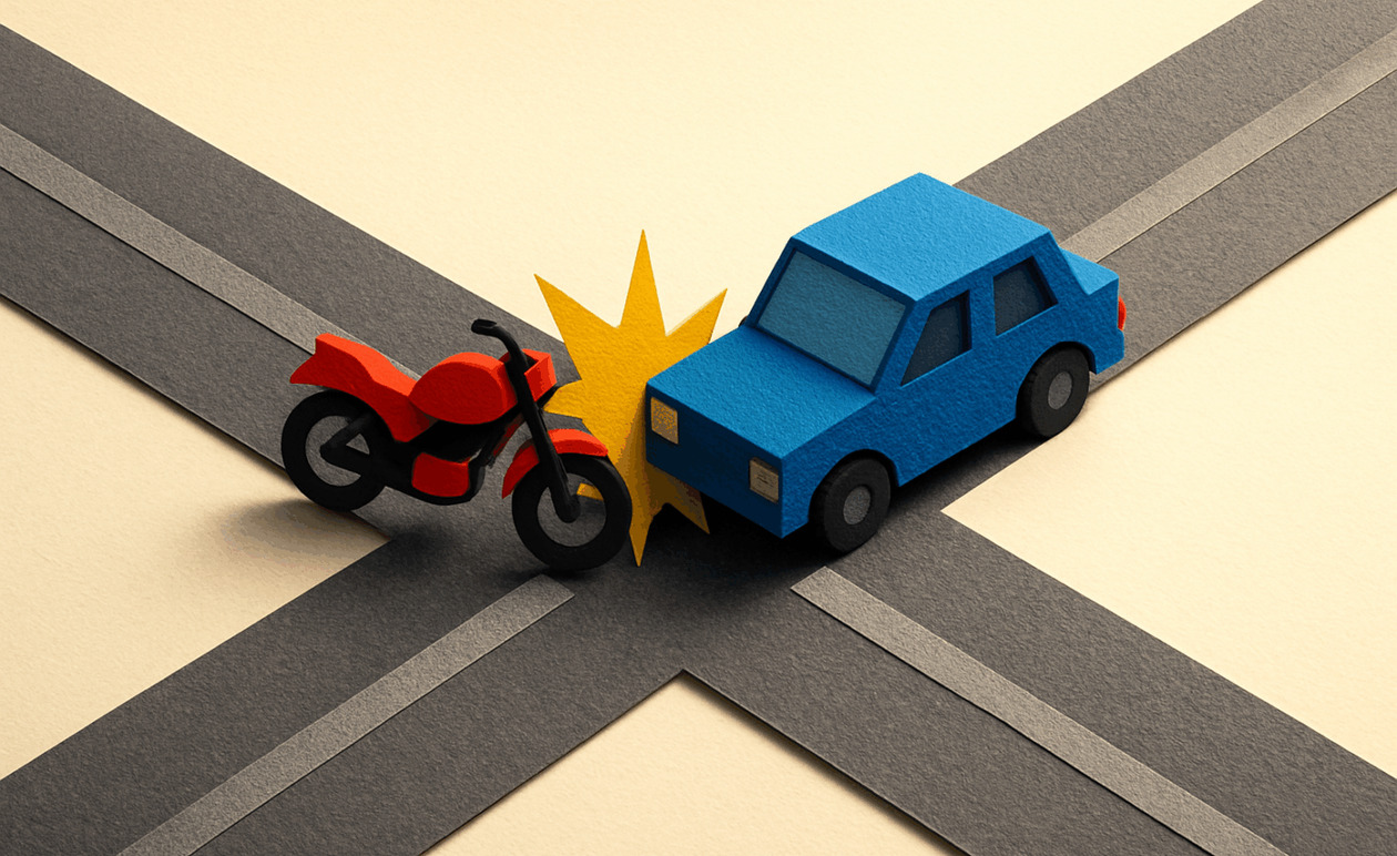 Σοβαρός τραυματισμός αναβάτη μηχανής σε τροχαίο στην Κηφισίας και Κατεχάκη