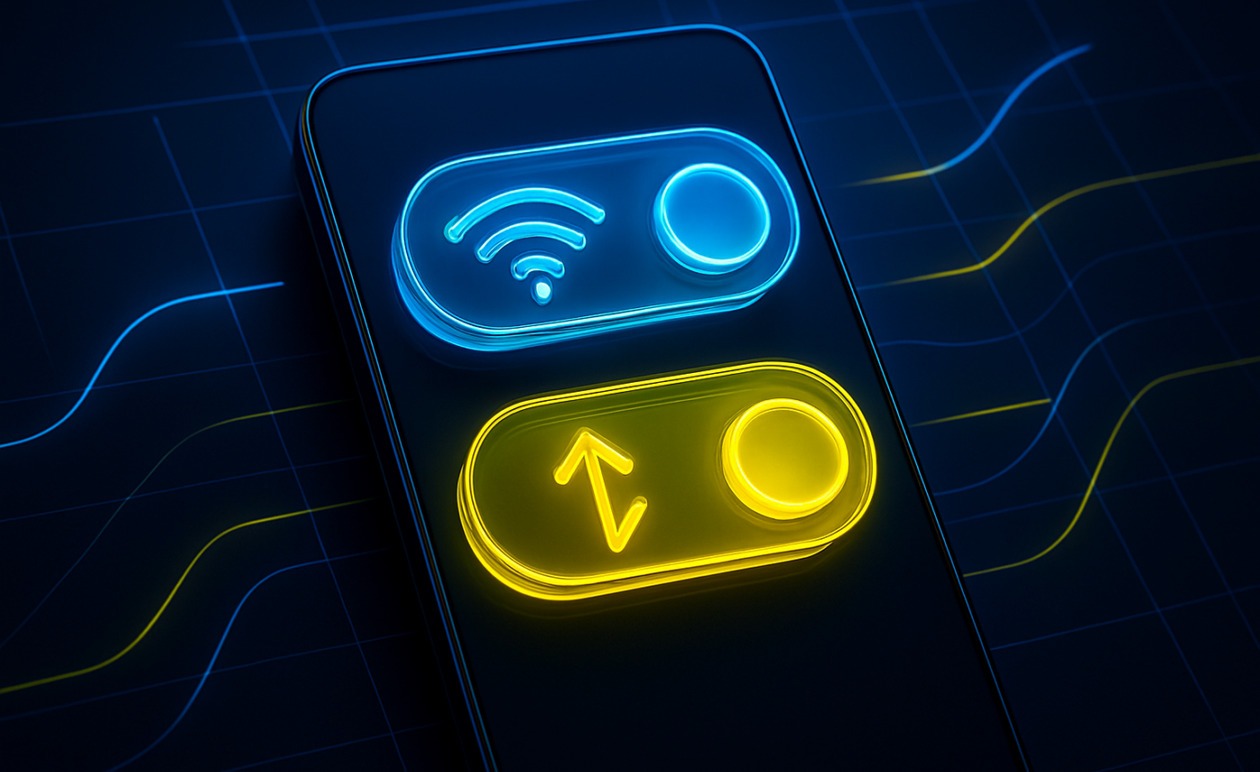 Android 16: Η Google φέρνει πίσω τα ξεχωριστά κουμπιά για Wi-Fi και δεδομένα