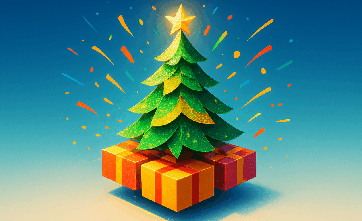 Φωταγωγήθηκε το χριστουγεννιάτικο δέντρο στη Θεσσαλονίκη παρά τη βροχή