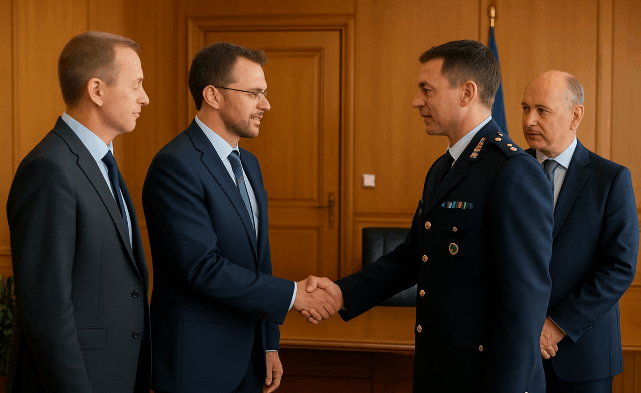 Επίσκεψη του νέου ακόλουθου της Γαλλικής Πρεσβείας στον Γενικό Αστυνομικό Διευθυντή Αττικής