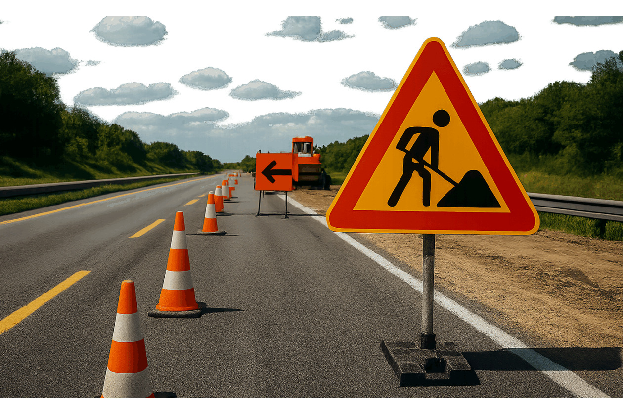 Περιορισμοί στην κυκλοφορία στην Εθνική Οδό Αθηνών-Κορίνθου