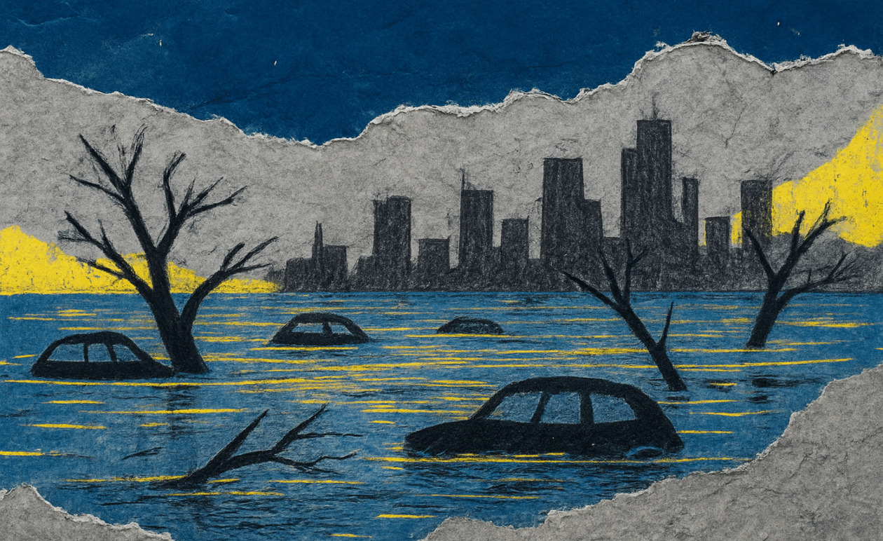 Η κακοκαιρία Byron προκαλεί πλημμύρες, κλείνει την Αθηνών-Κορίνθου και στέλνει μηνύματα 112