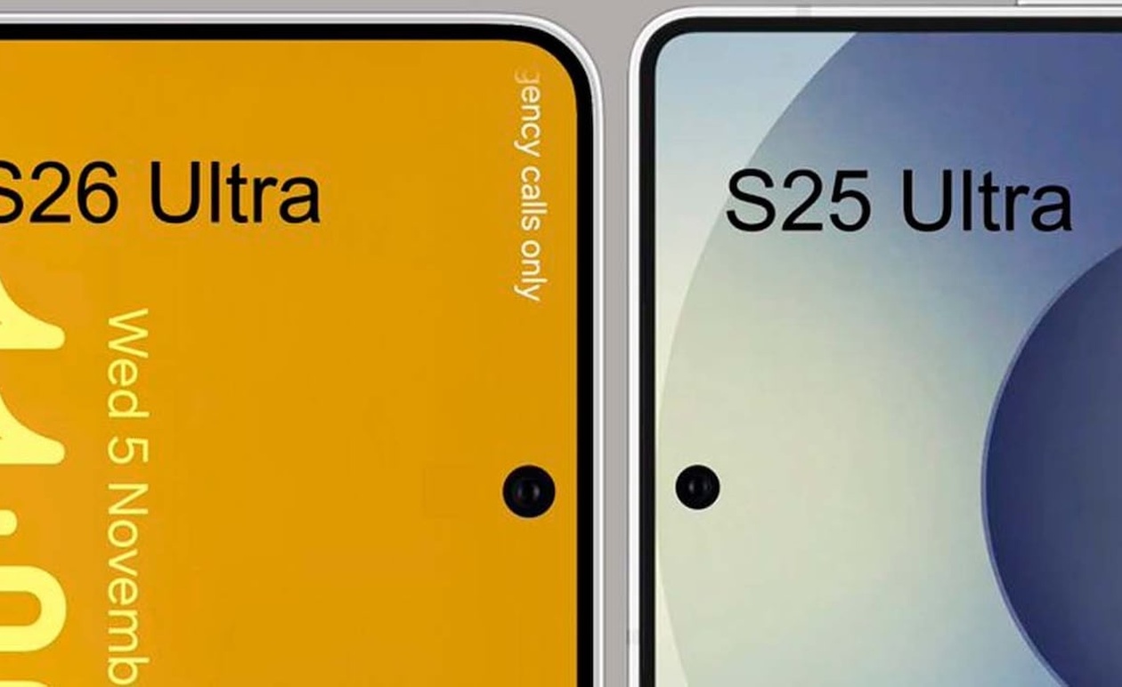 Η οπή της μπροστινής κάμερας του Samsung Galaxy S26 Ultra είναι μεγαλύτερη