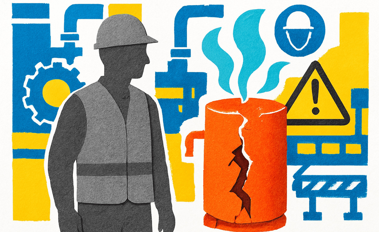 Πάτρα: Εξερράγη θερμοσίφωνας σε εργοστάσιο, τραυματίστηκε υπάλληλος