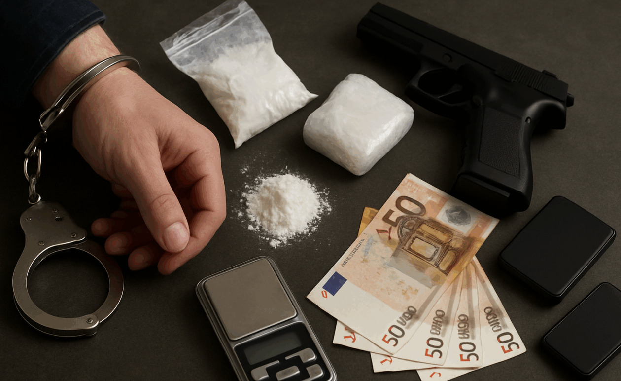 Στην Αθήνα συνελήφθη 37χρονος για κατοχή και διακίνηση κοκαΐνης