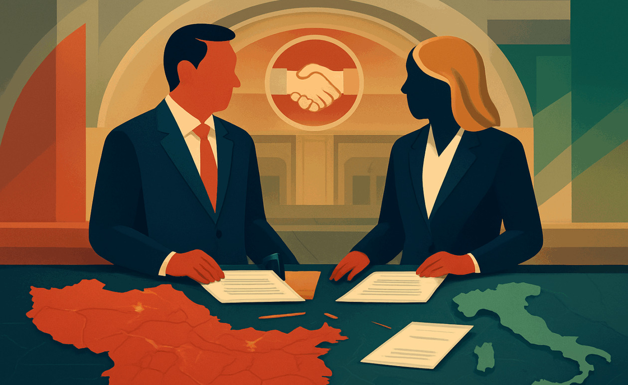 Κίνα και Ιταλία ενισχύουν τη συνεργασία, με έμφαση στις επενδύσεις