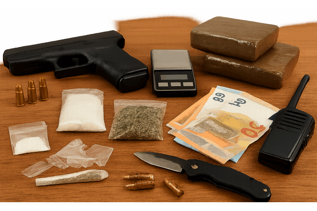 Συνελήφθη στη Φθιώτιδα για ναρκωτικά και όπλα.