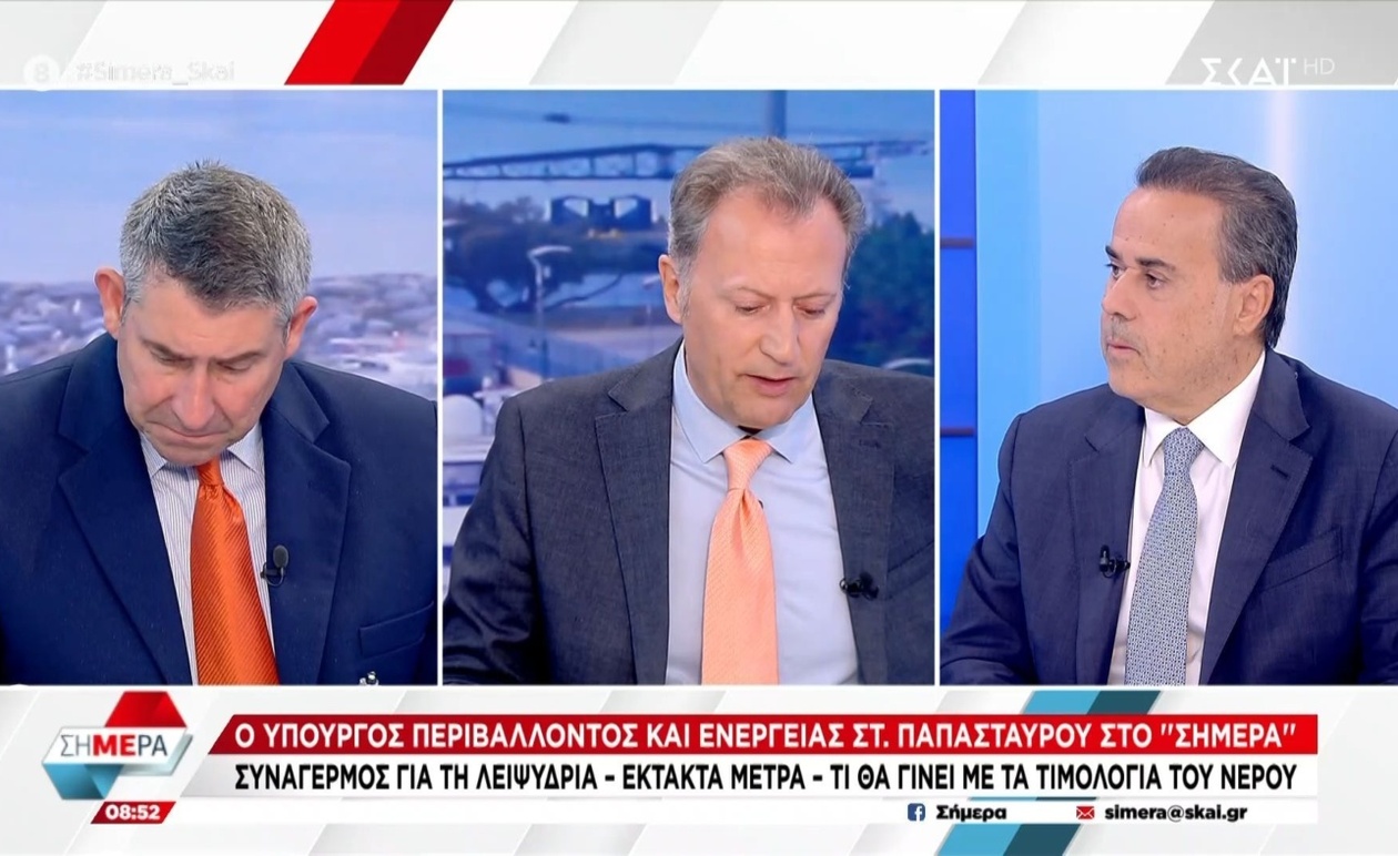 Ο Σταύρος Παπασταύρου επιμένει σε φθηνότερο ποιοτικό νερό