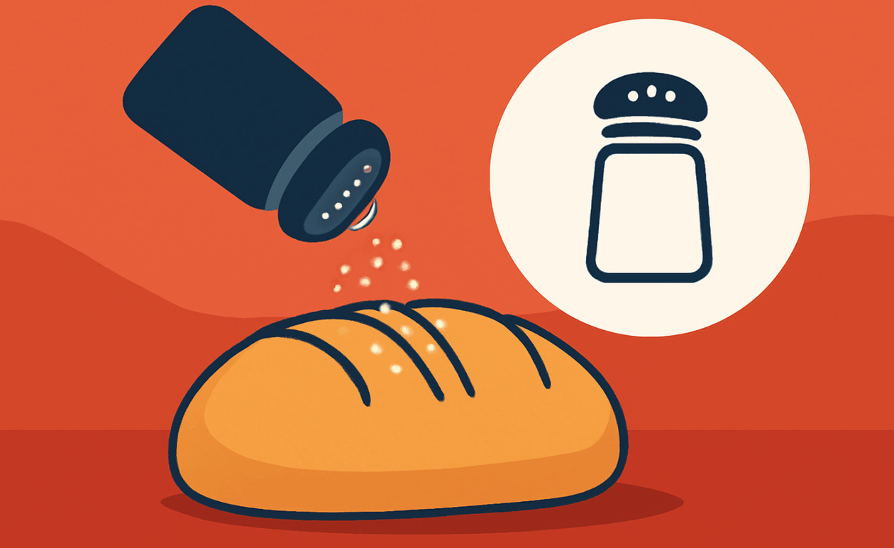 Αλάτι στο ψωμί: Γιατί αυξήθηκε και ποιες οι επιπτώσεις στην υγεία