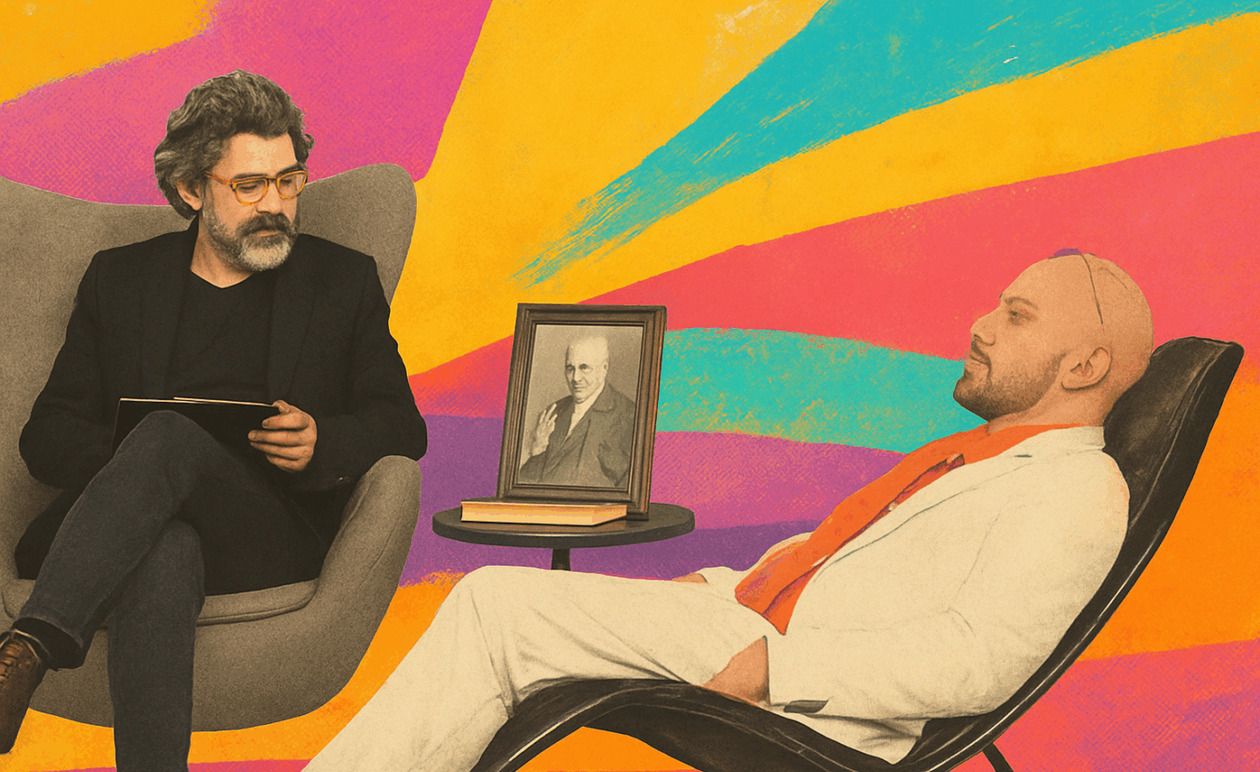 Στην αγκαλιά του Φάνη: Λαγούτης και Παγώνη αιφνιδιάζουν τον Φάνη Λαμπρόπουλο